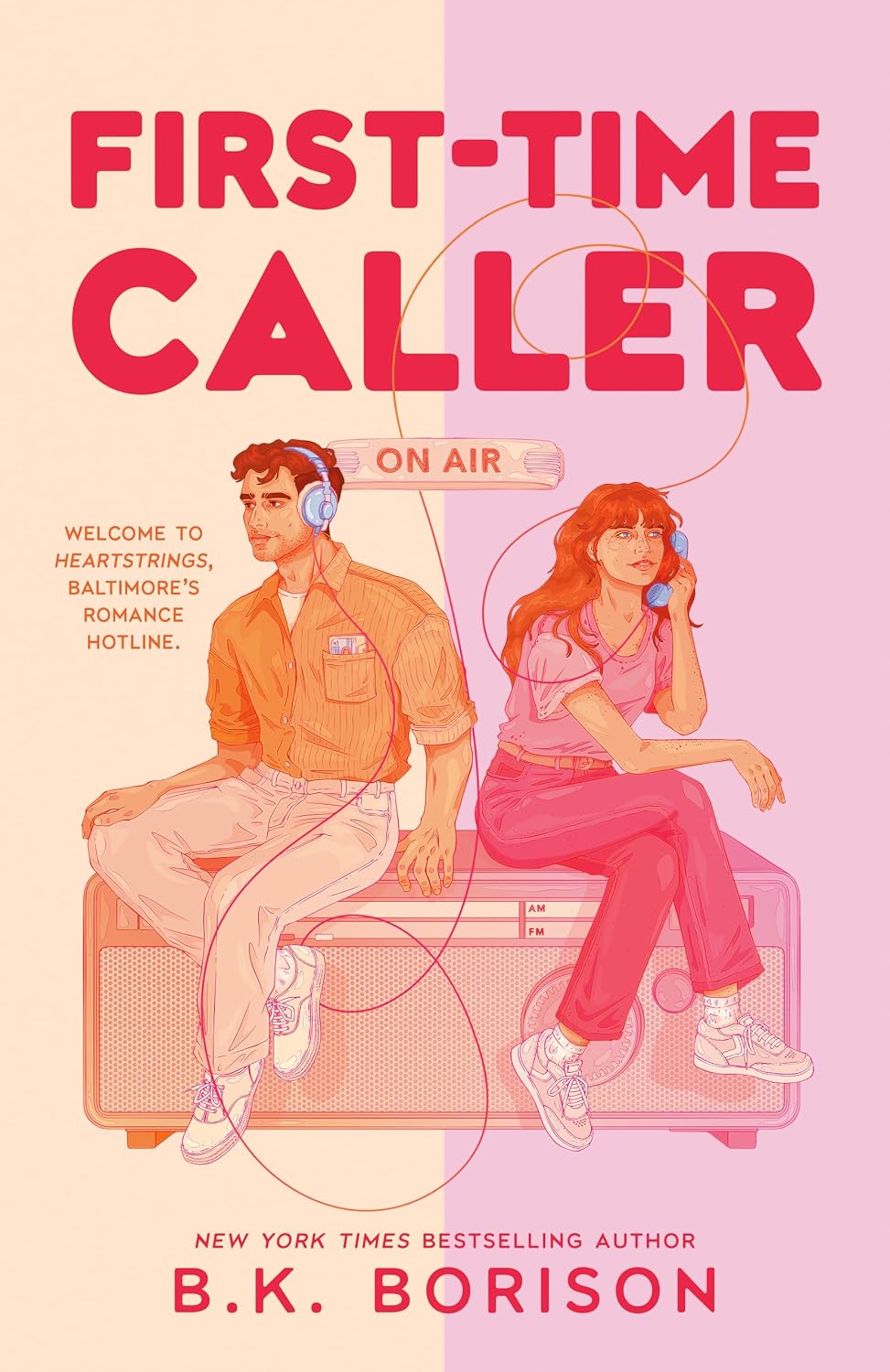 First-Time Caller by B.K. Borison book cover