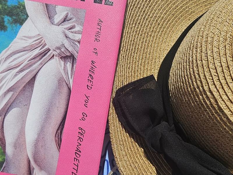 Books styled for a seasonal reading list